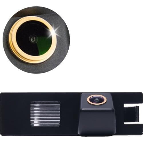 Gold Fisheye Lens 1280*720 Pixels Vehicle Reverse Backup car camera for Opel Vectra C Astra H Corsa D Zafira B Tigra Meriva A