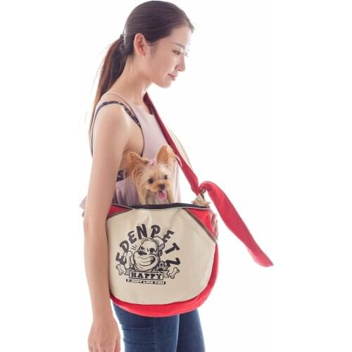 EDENPETZ Pet Puppy Cat Kitten Sling Outdoor Travel Shoulder Bag Fashion Mesh Cotton Comfort Handbag Tote Pouch EFCAT
