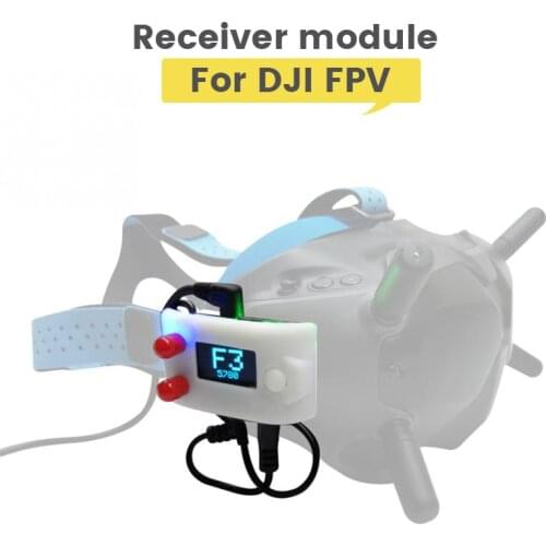 Board Easy Use Analog Simulation Receiver Module Small 5.8G RX PORT 3.0 5V3A Accessories Adapter Portable For DJI FPV Goggles V2