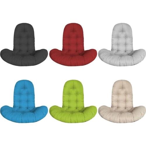 Hanging Hammock Swing Chair Cushion Soft Thicken Swing Basket Chair Seat Pad Garden Chair Pastoral