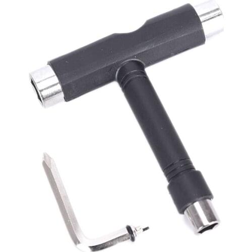 Pro Multifunctional Skateboard Tool Scooter Longboard T Shape Wrench Nuts Adjusting Tool Skate T-shape Adjustment Equipment