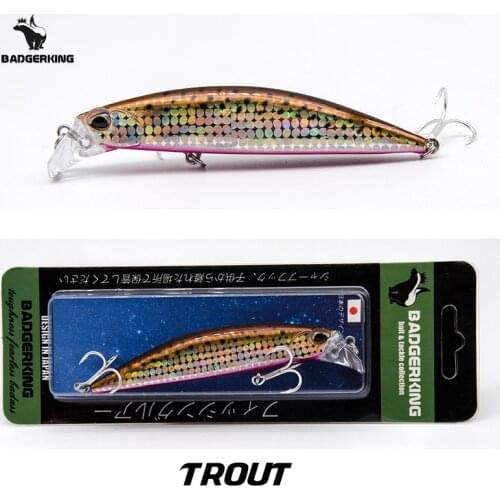 30g sinking minnow fishing lure wobblers rattle sound deep diving crankbait fake bait for jigging fishing