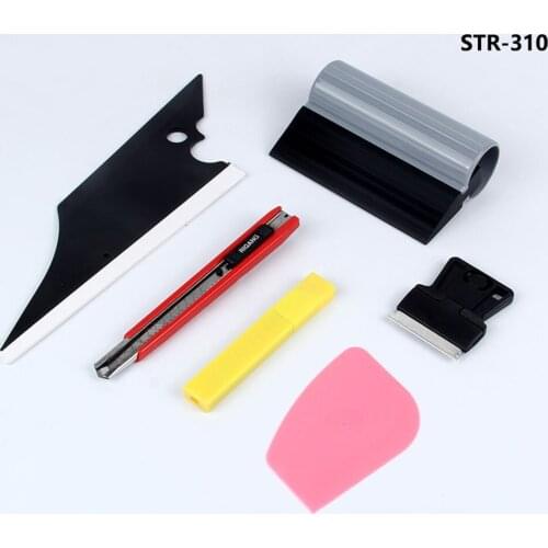 Vinyl Car Wrap Wrapping Decal Graphic Application Tool Vinyl Wrap Squeegee Set For Vinyl Graphics STR-310
