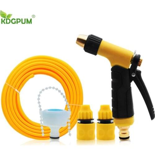 10/15/20M Anti-Abrasion Hose Watering Kit High-pressure Garden Water Gun Garden Irrigation Household Car Wash Water Connection