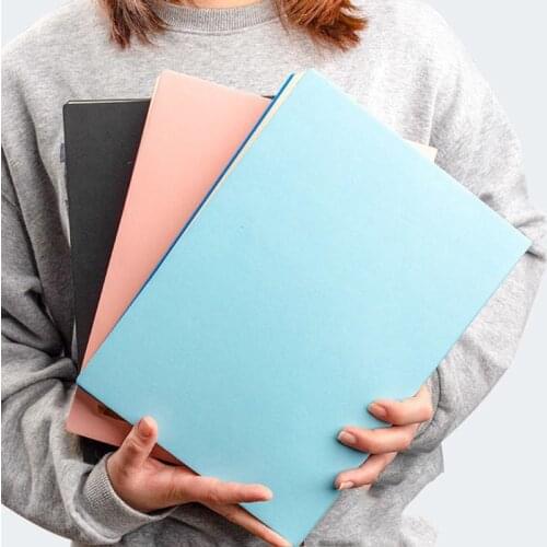 A4 Notebook with Bookmark Diary Planner Diary Agenda 2020 2021 5R Connell Notes Checkered Blank for Office School Supplies