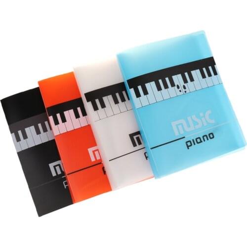 ABS A4 40 Pages Music Sheet Folder Data Documents Paper File Organiser