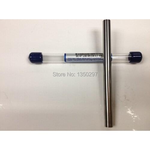 Free shipping D4mm Tungsten steel round bar, cnc engraving tools and bits, milling round bar, HRC45
