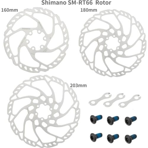 Shimano SLX Disc Rotor SM-RT66 6-hole 160mm 180mm 203mm