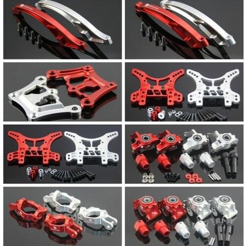 FID racing alloy wheel hub + chassis bracket + shock tower for LOSI DBXL 1/5 rc car