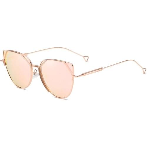 FONDYI Elegant Women Trendy Cat Eye Sunglasses 2020 Polarized Girls Fashion Sun Glasses UV400 Cute Shades Eyewear with Case
