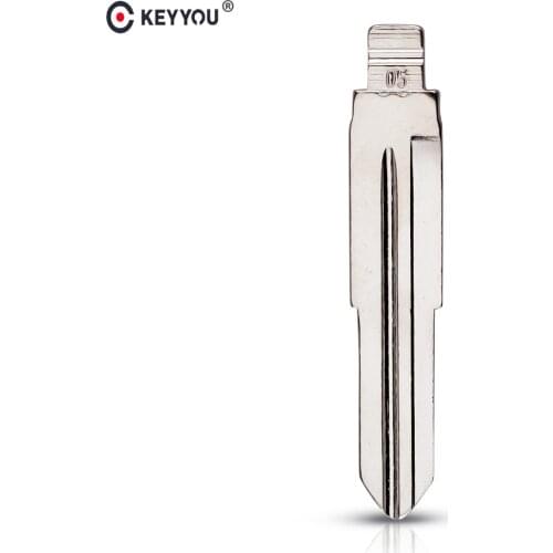 KEYYOU 5/10/50X Type #05 Metal Blank Uncut Flip KD Remote Car Key Blade For Great Wall For Chevrolet Spark For Suzuki Wagon R