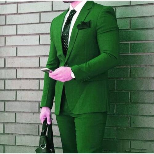 Handsome Groomsmen Notch Lapel Groom Tuxedos Mens Wedding Dress Man Jacket Blazer Prom Dinner (Jacket+Pants+Tie) A080