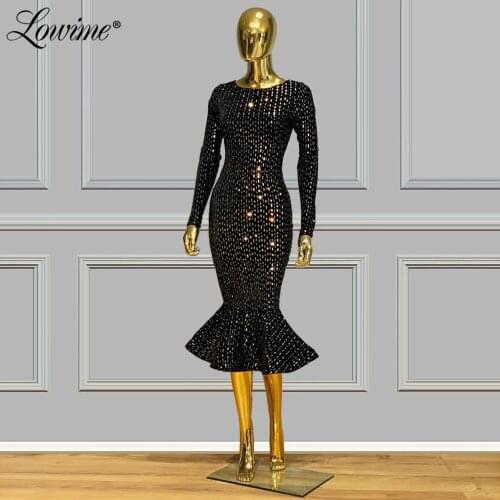 Lowime Women's Dresses Below The Knee
