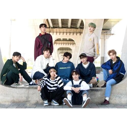 5D DIY Diamond Painting Stray Kids Kpop Poster Cross Stitch Kit Embroidery Mosaic Art Picture of Rhinestones Home Decor Gift