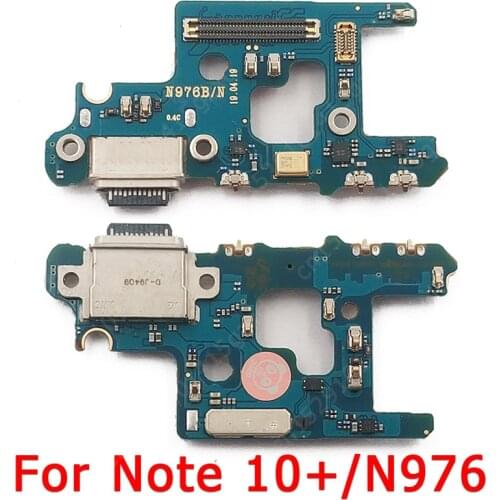 Original Charging Port for Samsung Galaxy Note 10 + Plus N976 USB Charge Board PCB Connector Flex Cable Replacement Spare Parts