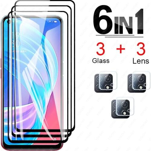 Protectve Glass For oppo a72 5g Screen Protector Tempered Glass Film on for oppo a 72 72a 4g PDYM20 CPH2067 camera lens gla Case