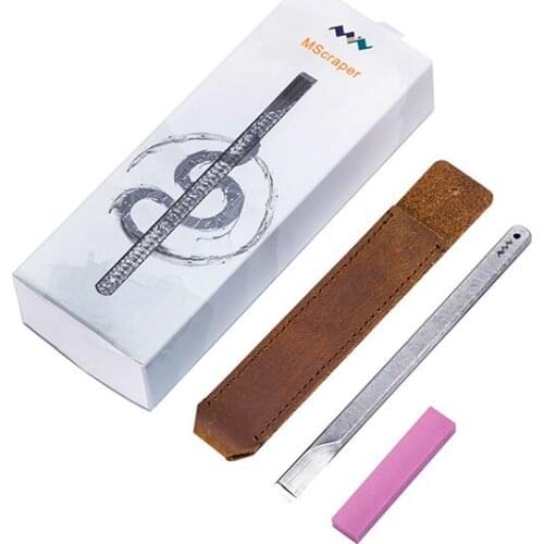 MScraper stainless steel scraper blade manually compact sharp durable Damascus steel