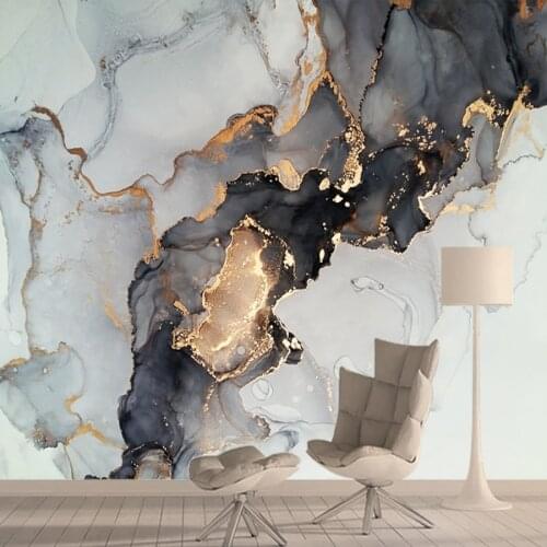 Modern 3d Marble Color Painting Self Adhesive Paper Wallpaper for Bedroom Walls Papers Home Decor Stripe Peel and Stick Murals