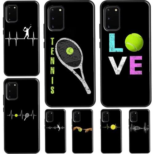 Tennis Ball Rackets For Samsung Note 20 Ultra Note 10 Plus Case For Galaxy S21 S8 S9 S10 Plus S20 FE Coque