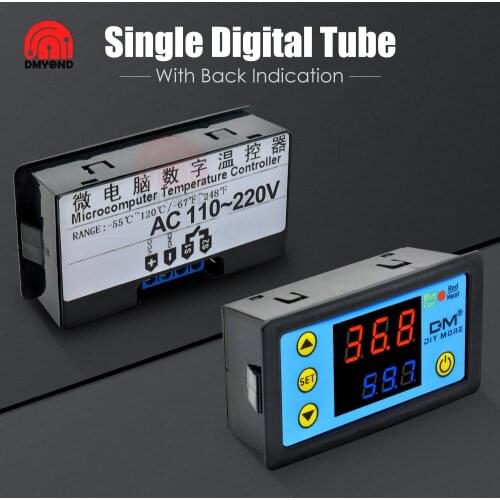 W3231 Temperature Controller AC 110V 220V Digital Thermostat Thermoregulator Termostato Meter Test For Aquarium Freezers