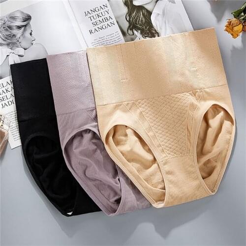 Belly Flat Butt Lifter Control Panties Women Sexy Body Shaper Waist Slimming Underwear Tummy Reducing Shapewear Steel Boned