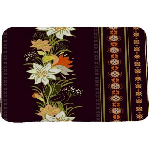 Ethnic Style National Customs Rug Hallway Carpets and Rugs for Bedroom Living Room Carpet Kitchen Bathroom Anti-Slip Floor Mats