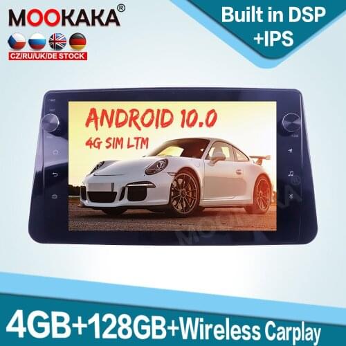 128GB Carplay Android 10.0 Car Multimedia Player for Nissan Kicks 2018+ Auto Radio GPS Navigation Audio Stereo Head Unit DSP