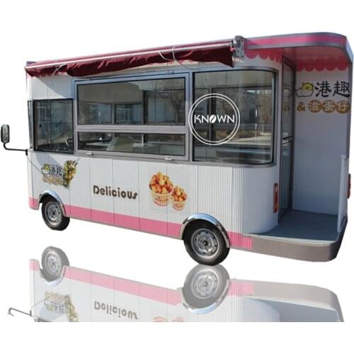 3.5m/4.2m long Ice cream,Hamburger mobile food trailer mobile food cart truck