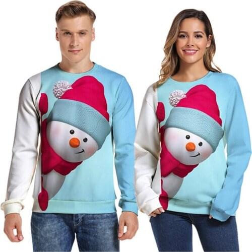 3D Funny Ugly Christmas Sweater Men Women Autumn Winter Hoodie Sweatshirt Pullover Sweaters Jumpers Tops For Xmas Holiday Party