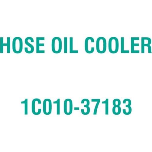 For Kubota 1C010-37183 HOSE OIL COOLER