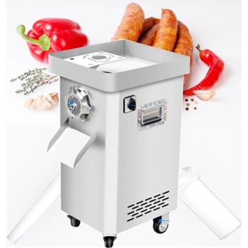 Meat grinder commercial multi-function electric stainless steel household powerful broken meat stuffing sausage machine