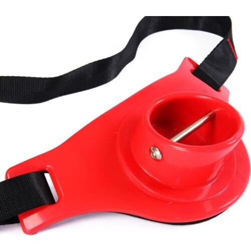 AS Lure Fishing Belt Gimbal Fighting Waist Rod Holder EVA Padded Support Stand Up Adjustable Strap Fishing Stand Assist Tackle