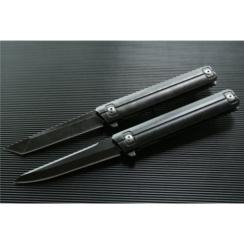 MIKER Tanto Pocket Folding knife 9CR18MOV blade hunting knives Self-defense Rescue tactical Survival Knife outdoor EDC tools