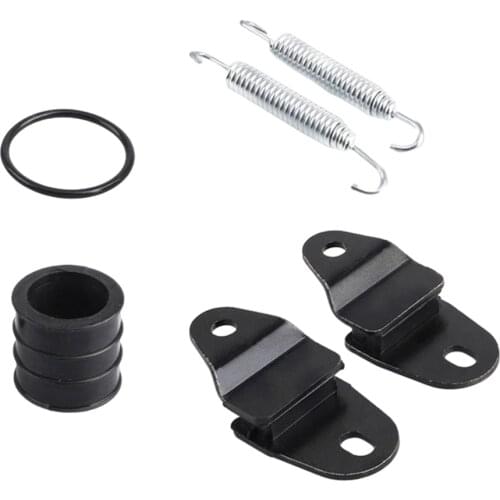 Motorbike Exhaust Pipe Bracket , Motorbike Exhaust Muffler Pipe Clamp Silencer Pipe er Mount Bracket for BANSHEE 350