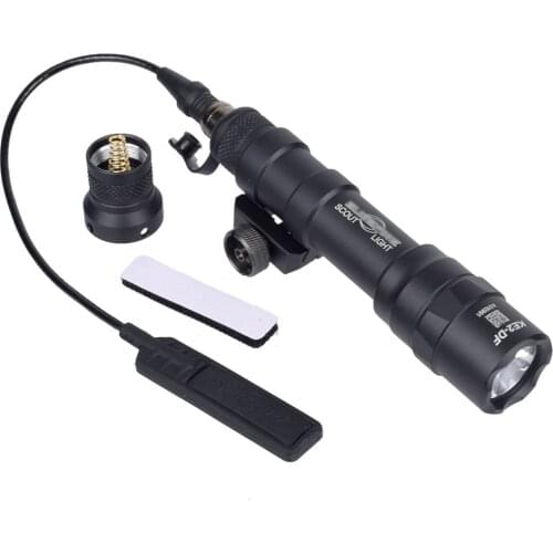 Tactical SF M600 M600DF Weapon Gun Scout Outdoor Light Lanterna Airsoft Rifle Arma Flashlight Fit 20mm Pictinny Rail