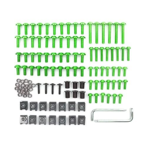 Motorcycle Fairing Bolts Kit Screws Nuts For BMW F800GS AdventuRe R1200R SUZUKI Bandit 650S Katana GSXR1000