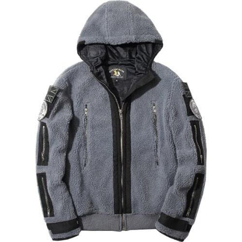 Mens Ghost Tactical Outfit Sweatershirt Hood Combat Coat Jacket Cosplay Warm Winter&Spring Styles Plus Size S-5XL