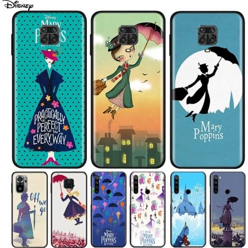 Silicone Cover Mary Poppins For Xiaomi Redmi Note 10 10S 9 9C 9S Pro Max 9T 8T 8 7 6 5 Pro 5A 4X 4 Phone Case