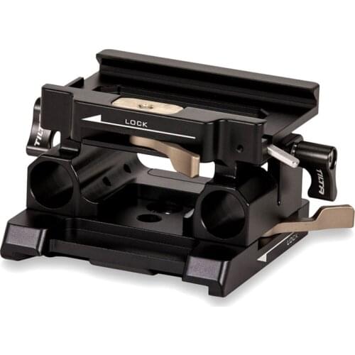 TILTA TA-BSP-15-B 15mm LWS Baseplate for TILTA BlackMagic BMPCC 4K CAGE TILTAING Z CAM CAGE Black Color