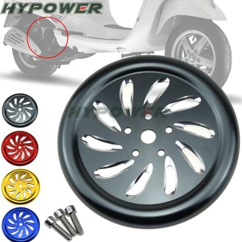 Motorcycle Engine Guard Cover Protective Round Crash Side Pad for VESPA GTS Sprint Primavera GTS 125 150 200 250 300 Piaggio