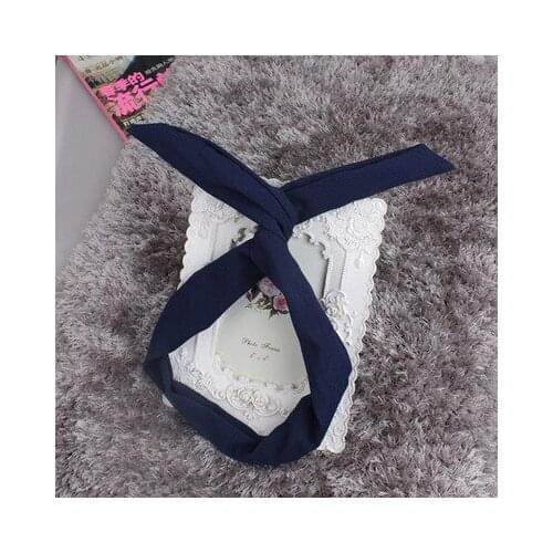 Floral Bridal Headband Hairband Wedding Party ponytail holder elastic hair band ties headwear hair accessories 1pcs FD14