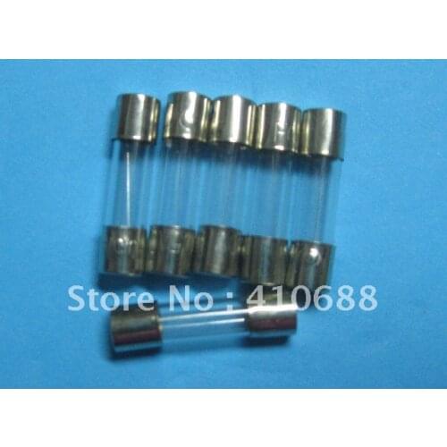 100 Pcs Per Lot Slow Blow Glass Fuse 8A T8A 250V 5mm x 20mm Hot Sale HIGH Quality