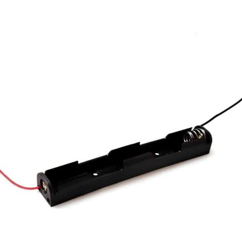 2 x AA Vertical Battery Holder Box