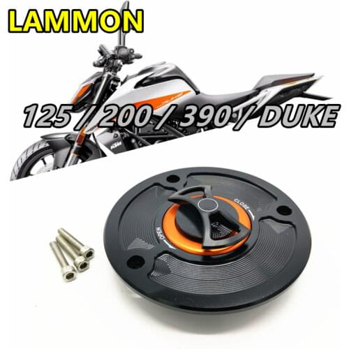 FOR KTM DUKE 125 200 390 Motorcycle Accessories Fuel Tank Cap Cover Decorative