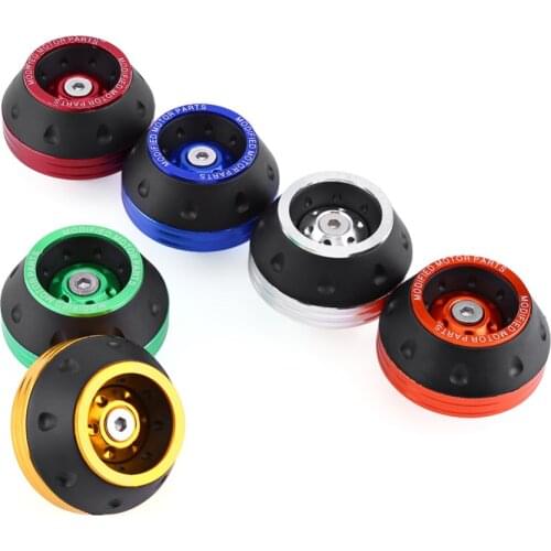 CNC Aluminum Front Fork Frame Sliders Wheel Motorbike Falling Protection Scooter Moped Motocicleta Motorcycle Accessories