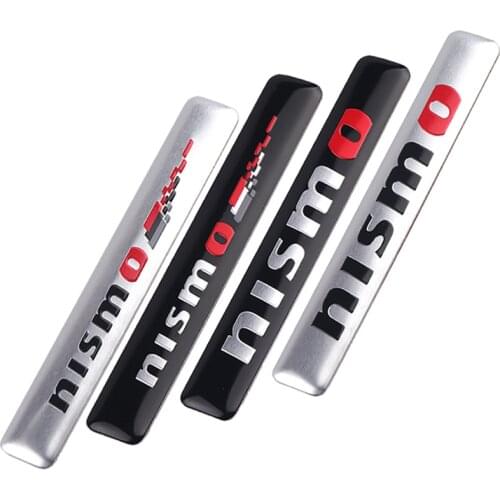 Car Sticker Auto Badge Emblem Decal For Nissan Nismo Motorsport Tiida Teana Skyline Juke X-trail Almera Qashqai Car Styling