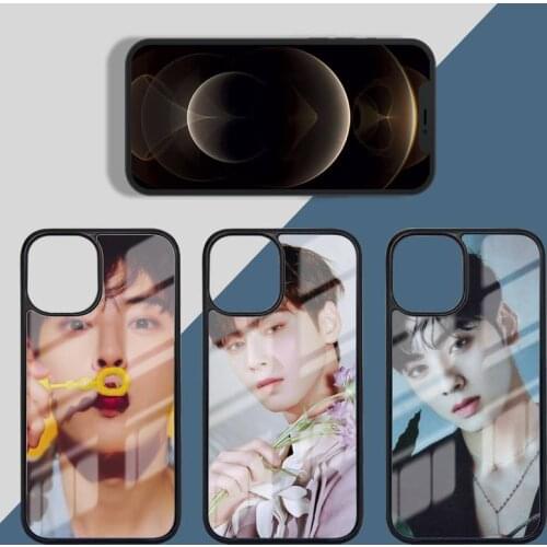 Cha EunWoo Astro Kpop Phone Case PC for iPhone 11 12 pro XS MAX 8 7 6 6S Plus X 5S SE 2020 XR Luxury brand shell funda
