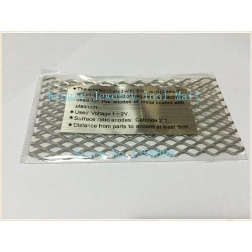 Diy jewellery Titanium Mesh for Plating Machine Jewelry rectifier gold plated titanium mesh for rectifier machine