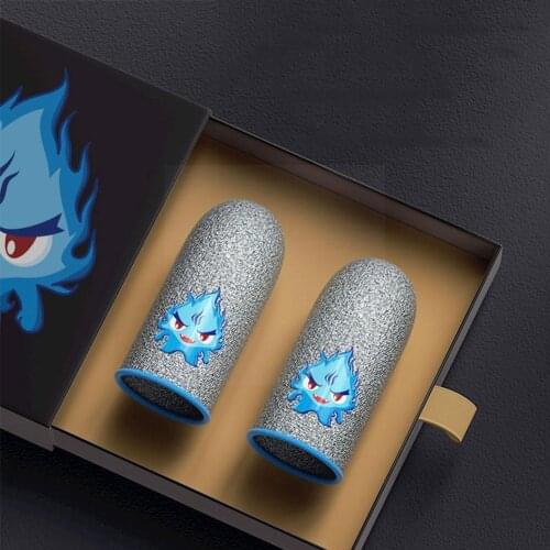 Gaming Finger Sleeve Gaming Controller Sweat Proof Gaming Thumb Sweat Non-Scratch Gloves Screen For Pubg Gloves Proof C3D9