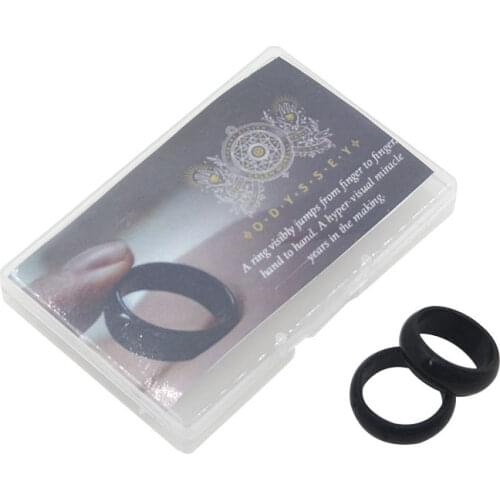 Odyssey Ring Magic Tricks Satge Close Up Magia Ring Transfer Jumps From Finger to Finger Magie Mentalism Illusion Gimmick Props